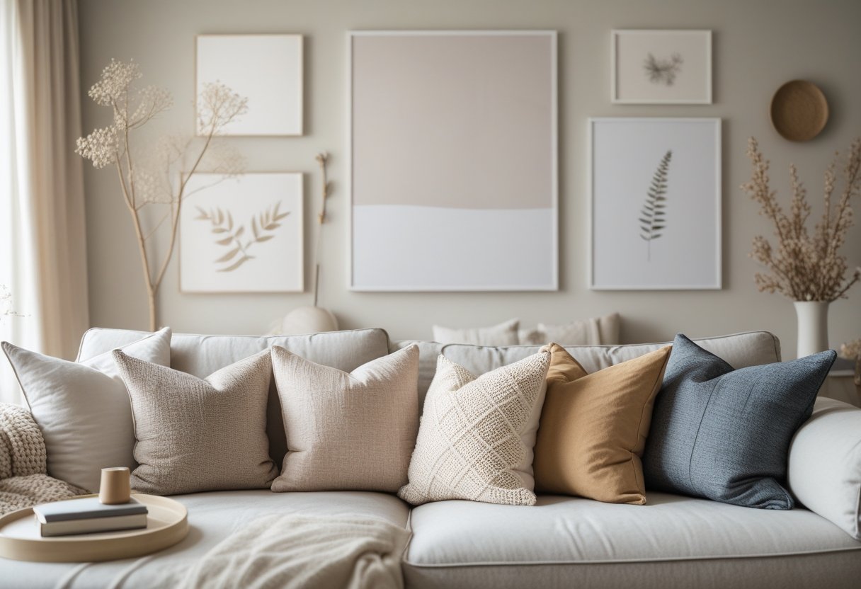 Saadan skaber du harmoni i hjemmet med puder og vaegdekorationer